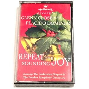 Hallmark Presents Glenn Close Placido Domingo Music Audio Cassette Tape 1995
